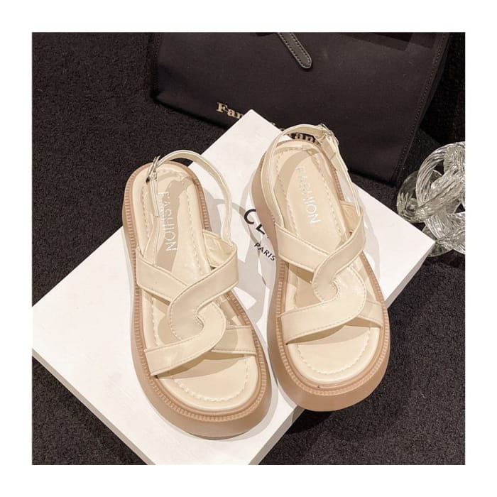 Platform Slingback Sandals