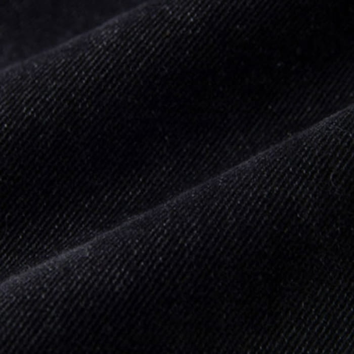 Pocket Lapel Tie T-Shirt Denim Overalls Set