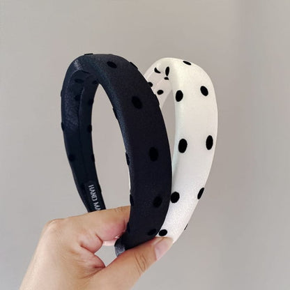 Polka Dot Headband - Hair Fashion Accessories