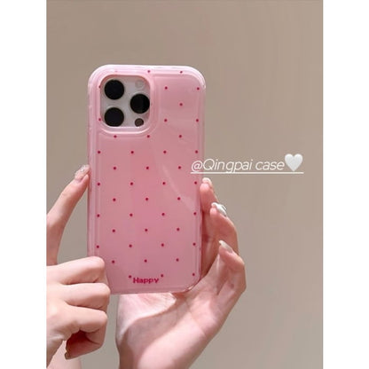 Polka Dot Phone Case - iPhone 15 Pro Max / Plus / 14 / 13