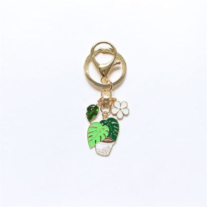 Potted Plants Bag Charm / Key Ring