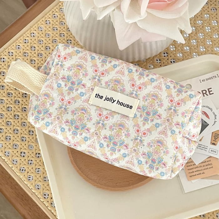 Print Fabric Makeup Bag / Pouch / Toiletry (Various Designs)