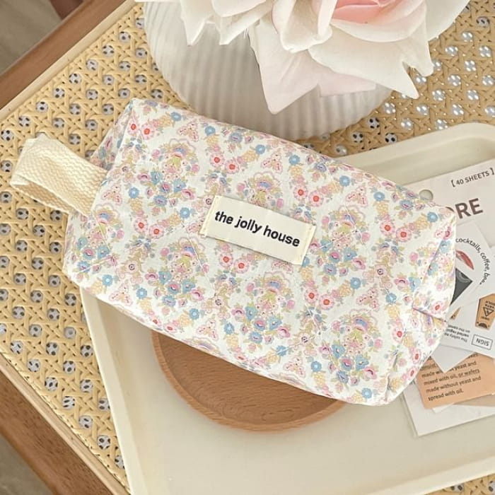 Print Fabric Makeup Bag / Pouch / Toiletry (Various