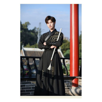 Print Hanfu Costume Set