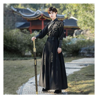 Print Hanfu Costume Set