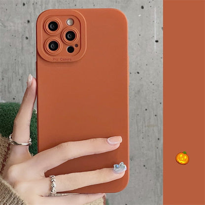 Pure Color Matte iPhone Case - IPhone