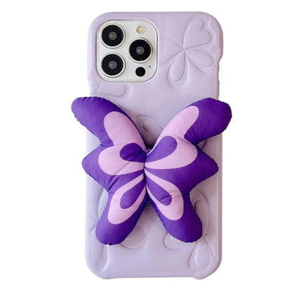 Purple Butterfly Puffer IPhone Case - iPhone 11