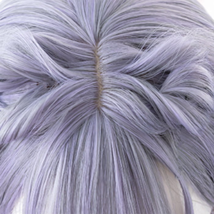 Purple Daily Long Curly Wig - One Size