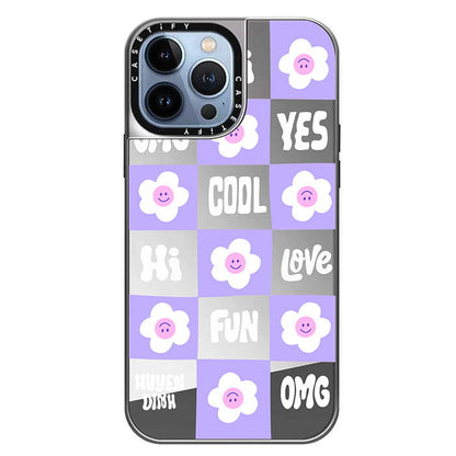 Purple Floral iPhone Case - 11 / IPhone