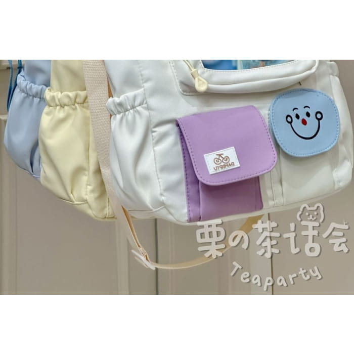 PVC Pocket Plain Tote Bag / Charm / Set