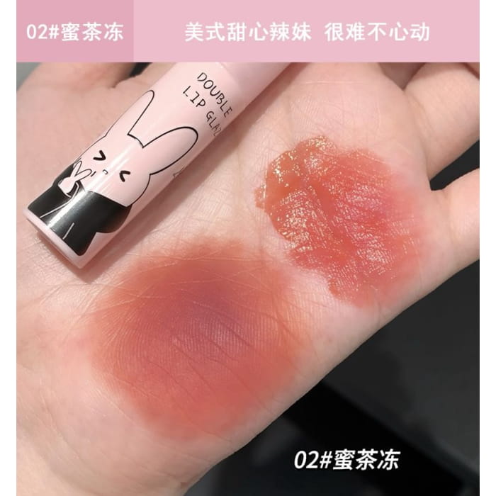 Rabbit Edition Dual-Ended Watery Lip Gloss - (1-3)