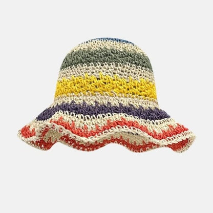 Rainbow Stripe Bucket Hat