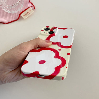 Red Flowers iPhone Case - IPhone