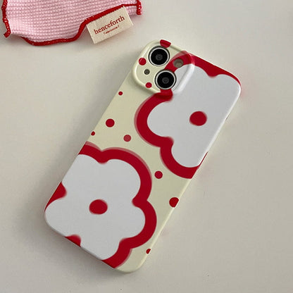 Red Flowers iPhone Case - IPhone