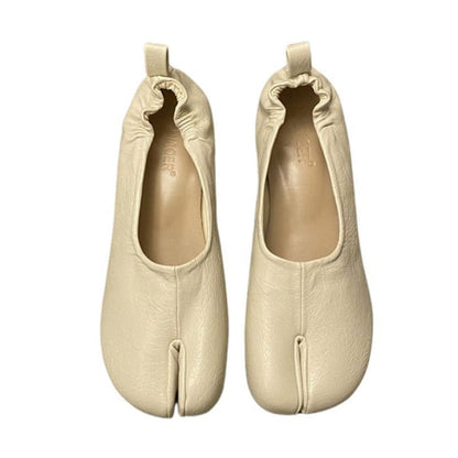 Relaxed Distinctive Split Toe Tabi Ballet Flats - EU35