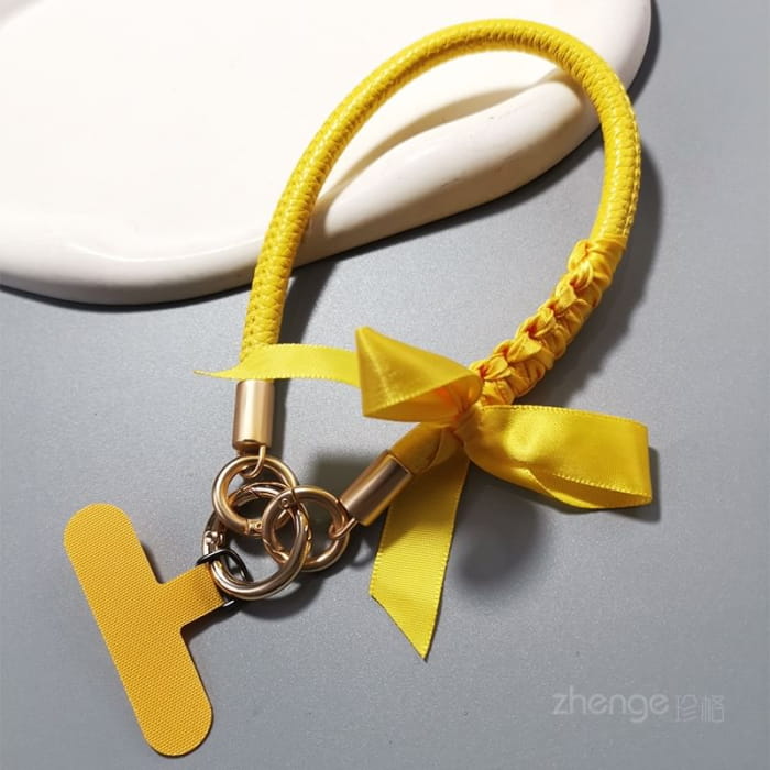 Ribbon Phone Strap with Lanyard Pad - Accessories