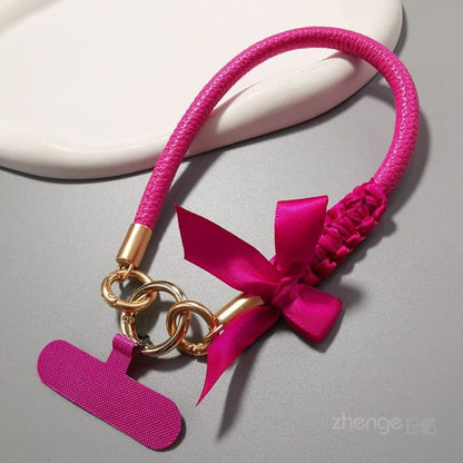 Ribbon Phone Strap with Lanyard Pad - Accessories