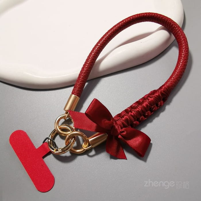 Ribbon Phone Strap with Lanyard Pad - Accessories