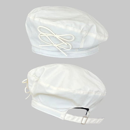 Ribbon Plain Beret