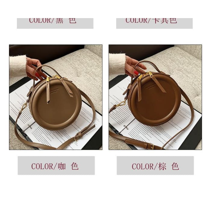 Round Crossbody Bag