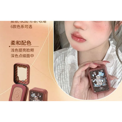 Sailing Series Retro Metal Box Blusher