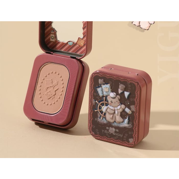 Sailing Series Retro Metal Box Blusher