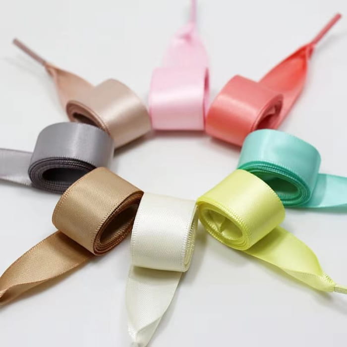 Satin Ribbon Shoelaces