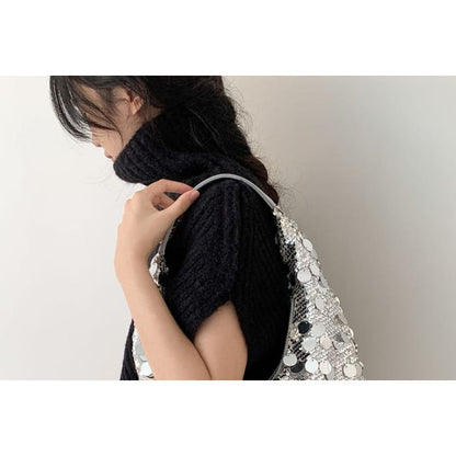 Sequin Hobo Bag