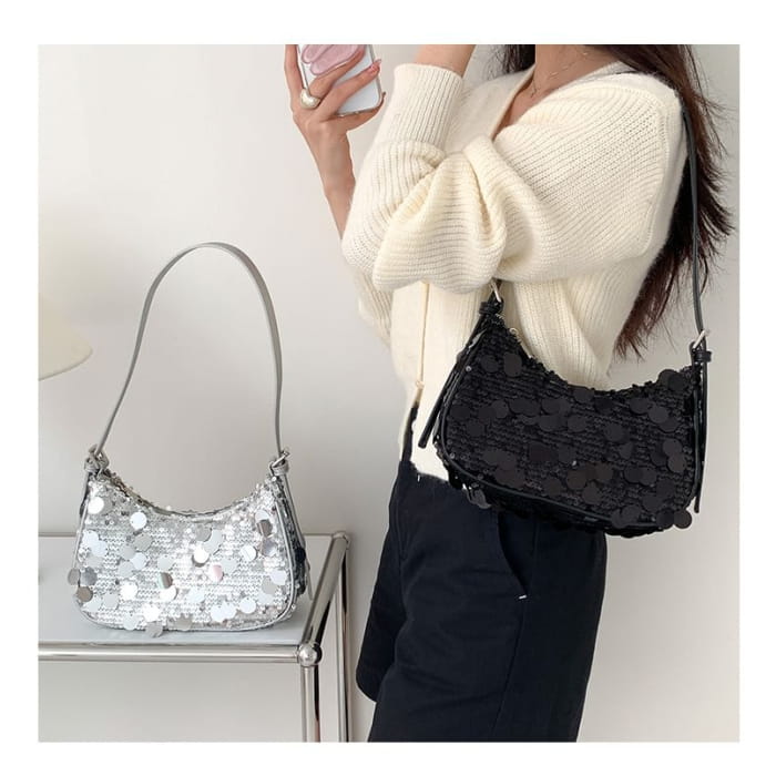 Sequin Shoulder Bag