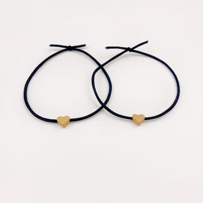 Set of 2: Heart Hair Tie - Accessories