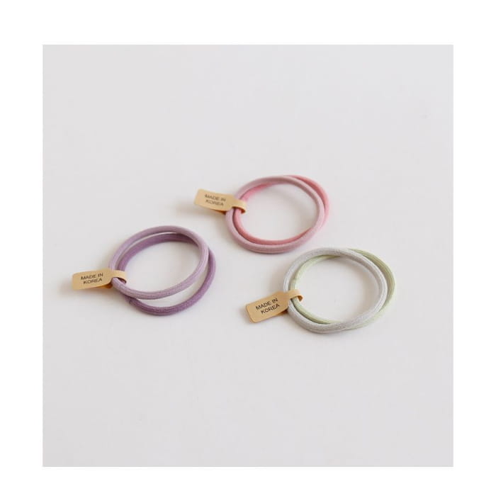 Set of 2: Plain Hair Tie