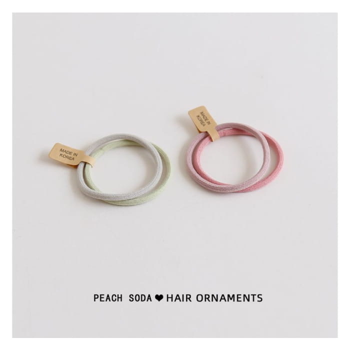 Set of 2: Plain Hair Tie