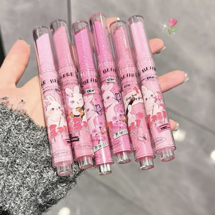 Set of 3: Heart Shaped Lip Gloss (1-3)