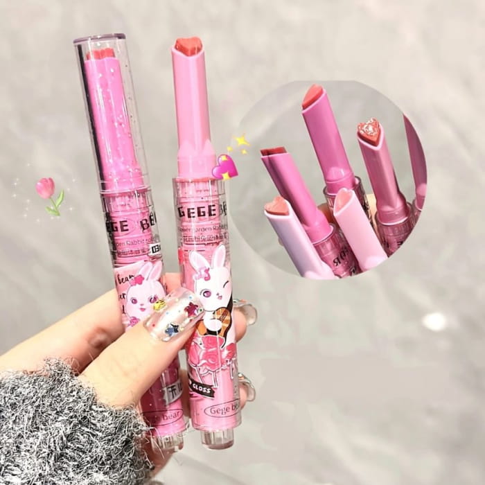 Set of 3: Heart Shaped Lip Gloss (1-3)