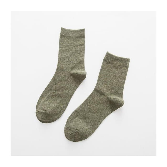 Set of 4: Plain Socks