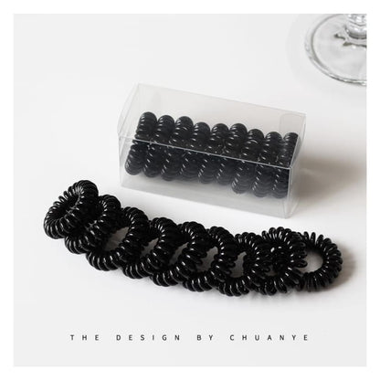 Set of 9: Coil Hair Tie