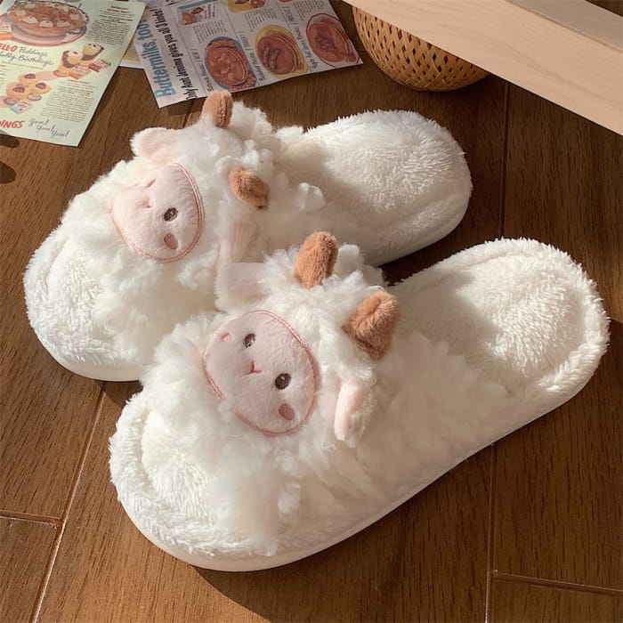 Sheep Home Slippers