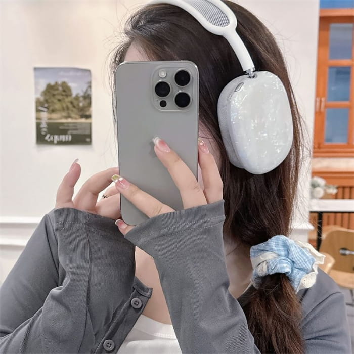 Shell Textured AirPods Max Earphone Case Skin