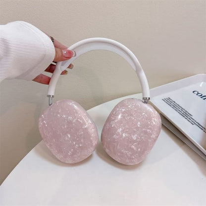 Shell Textured AirPods Max Earphone Case Skin - Pink