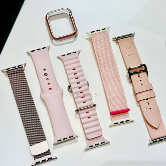 Silicone / Nylon / Milanese Strap Apple Watch Band