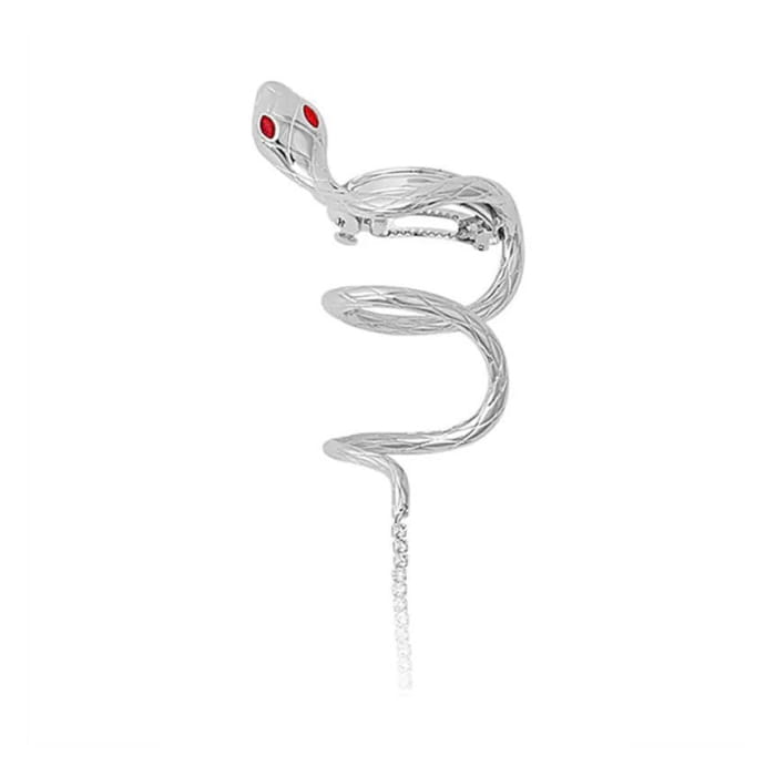 Snake Fringed Alloy Hair Stick / Clip (various designs)