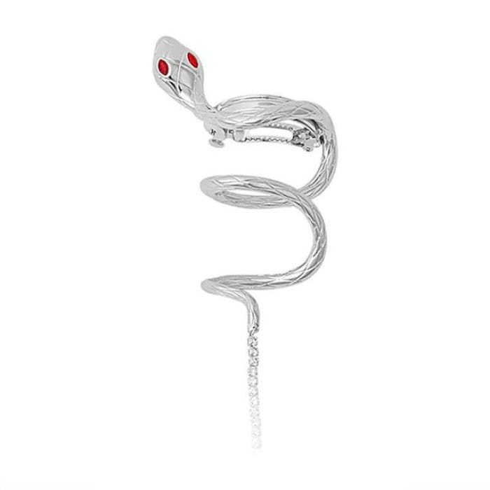 Snake Fringed Alloy Hair Stick / Clip (various designs)