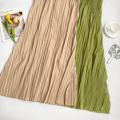 Spaghetti Strap Plain Maxi Sundress