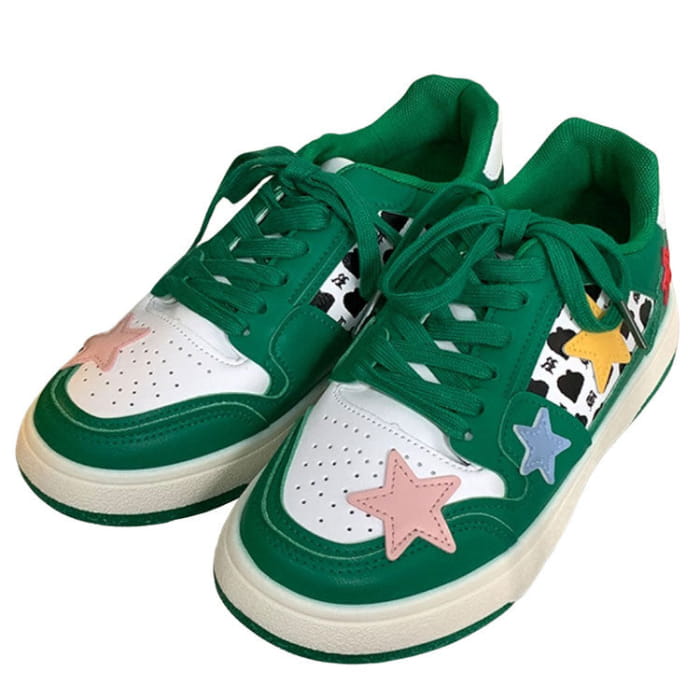 Star Dark Green Sneakers - EU35 (US5.0)