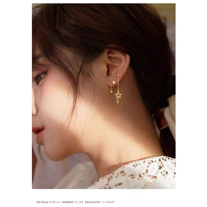 Star Drop Earring