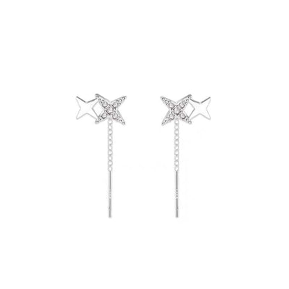 Star Threader Earring / Barbell