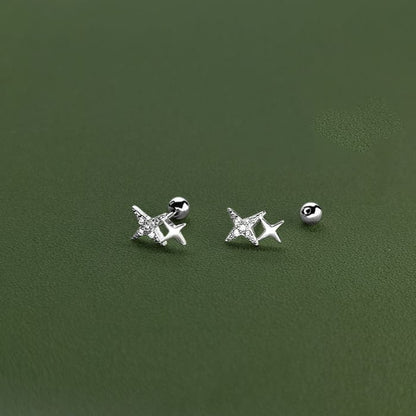 Star Threader Earring / Barbell