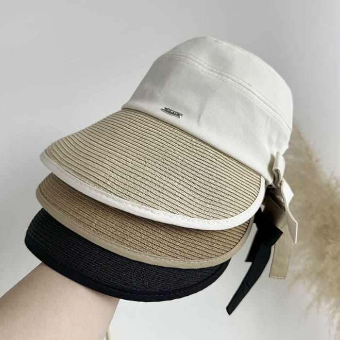 Straw Panel Sun Hat