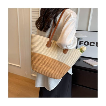 Straw Tote Bag