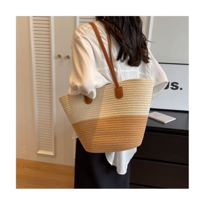 Straw Tote Bag